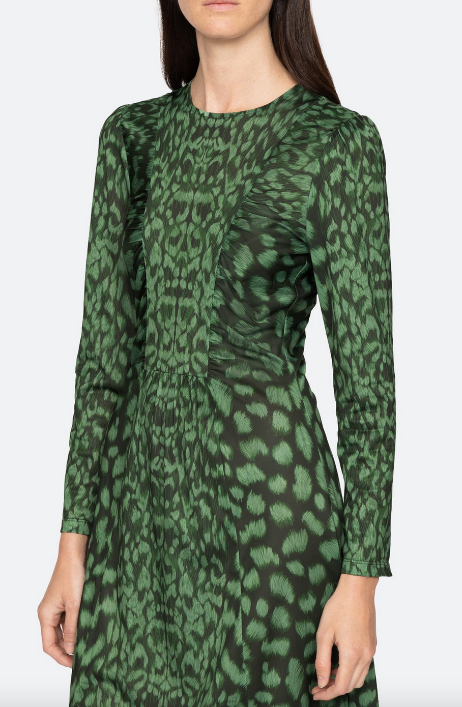 claude l/s dress green