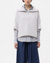 light heather grey in the morning sweater in cashmere