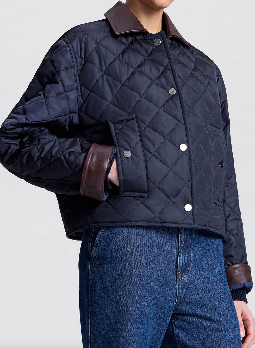 henri quilted jacket maritime navy