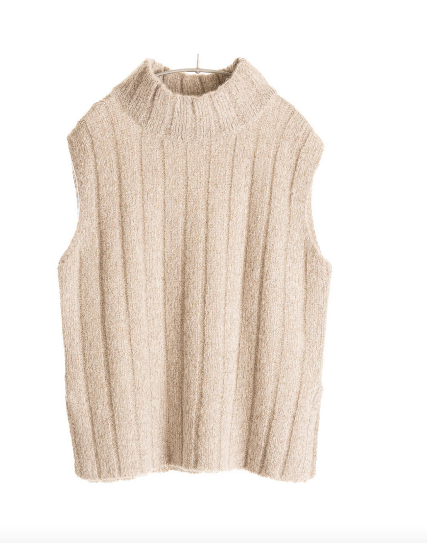 Dreamy mock vest dreamy cashmere hazel