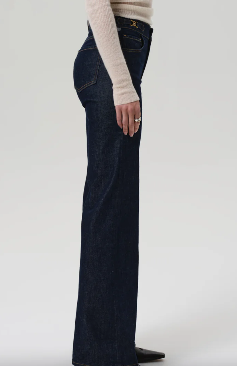 kimberly flare with horsebit in helia