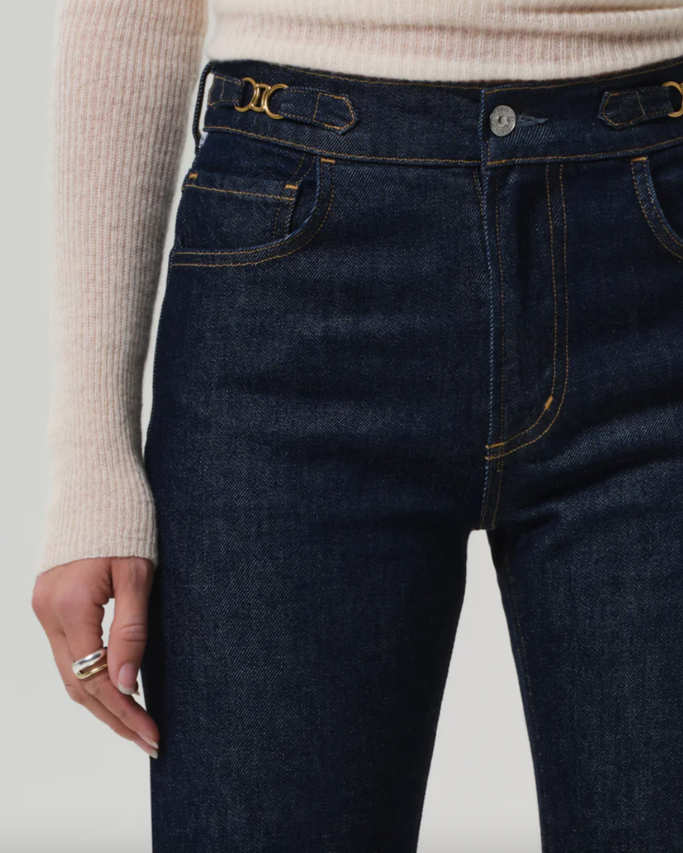 kimberly flare with horsebit in helia