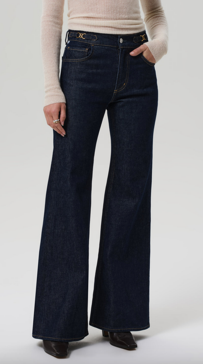 kimberly flare with horsebit in helia