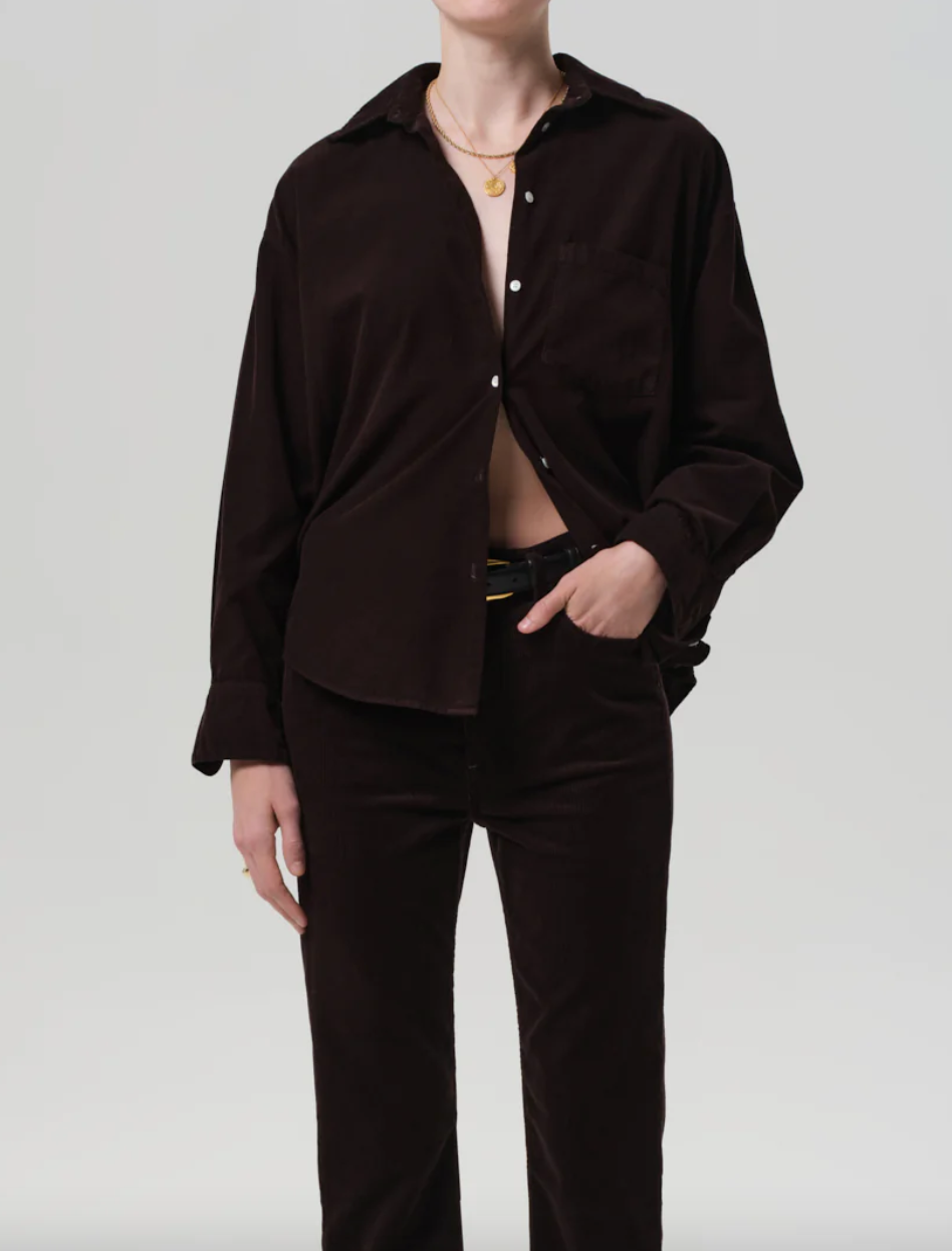 kayle shirt in corduroy