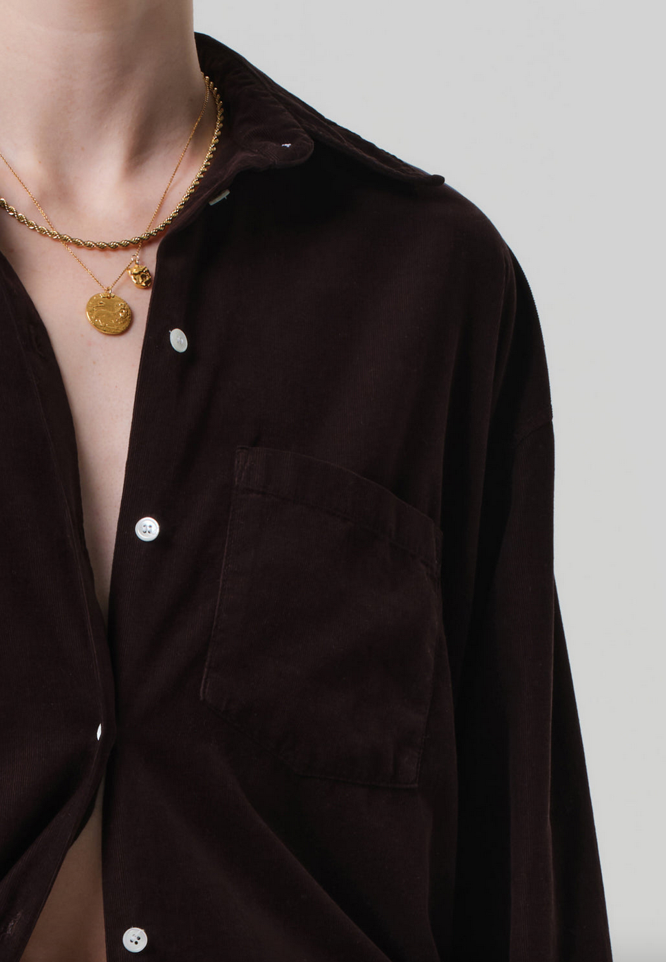 kayle shirt in corduroy