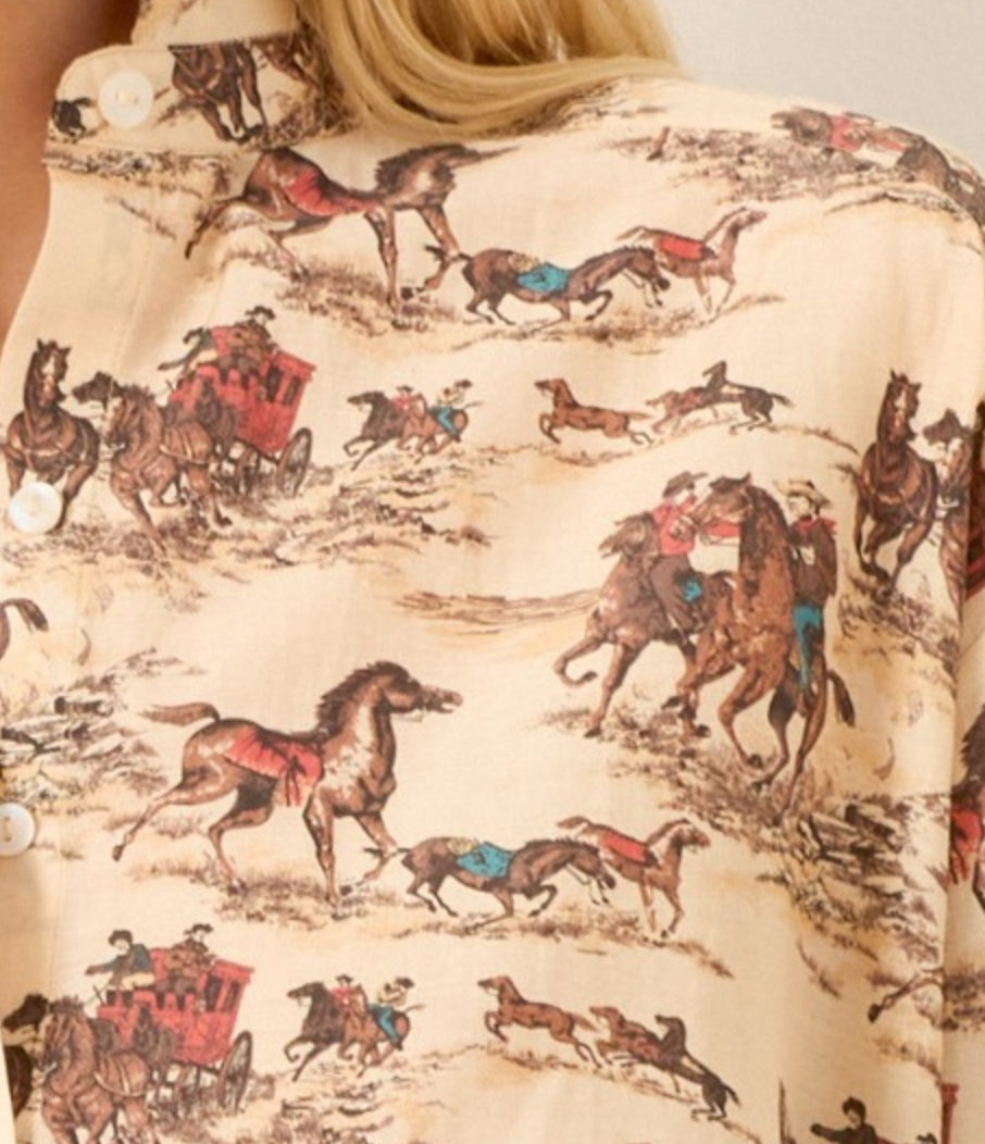 Kiki canyon cowboy shirt