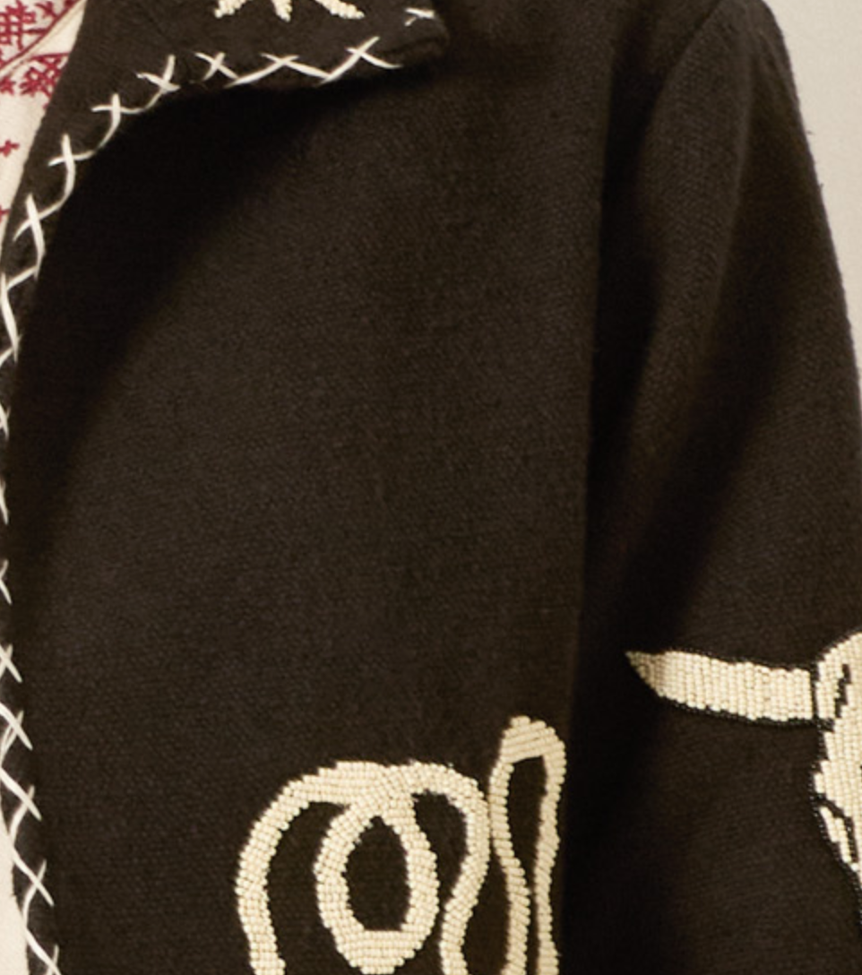 Francis noir tattoo jacket black noir