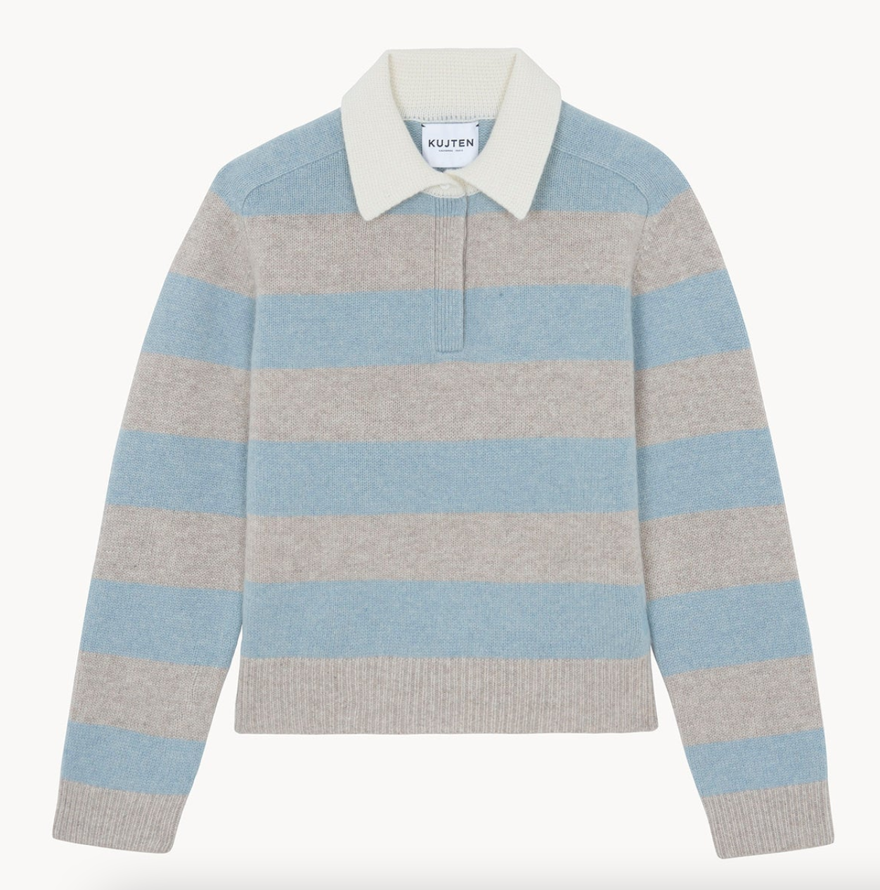 sweater polo royce stripes vintage blue