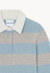 sweater polo royce stripes vintage blue