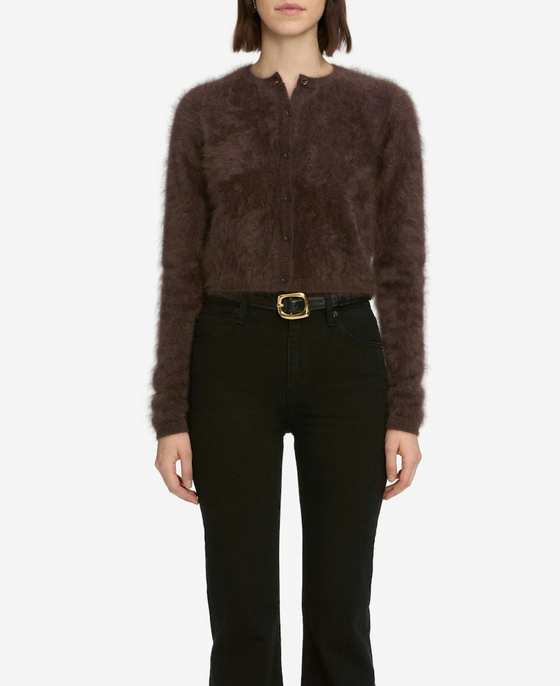 the teddy cardi coffee