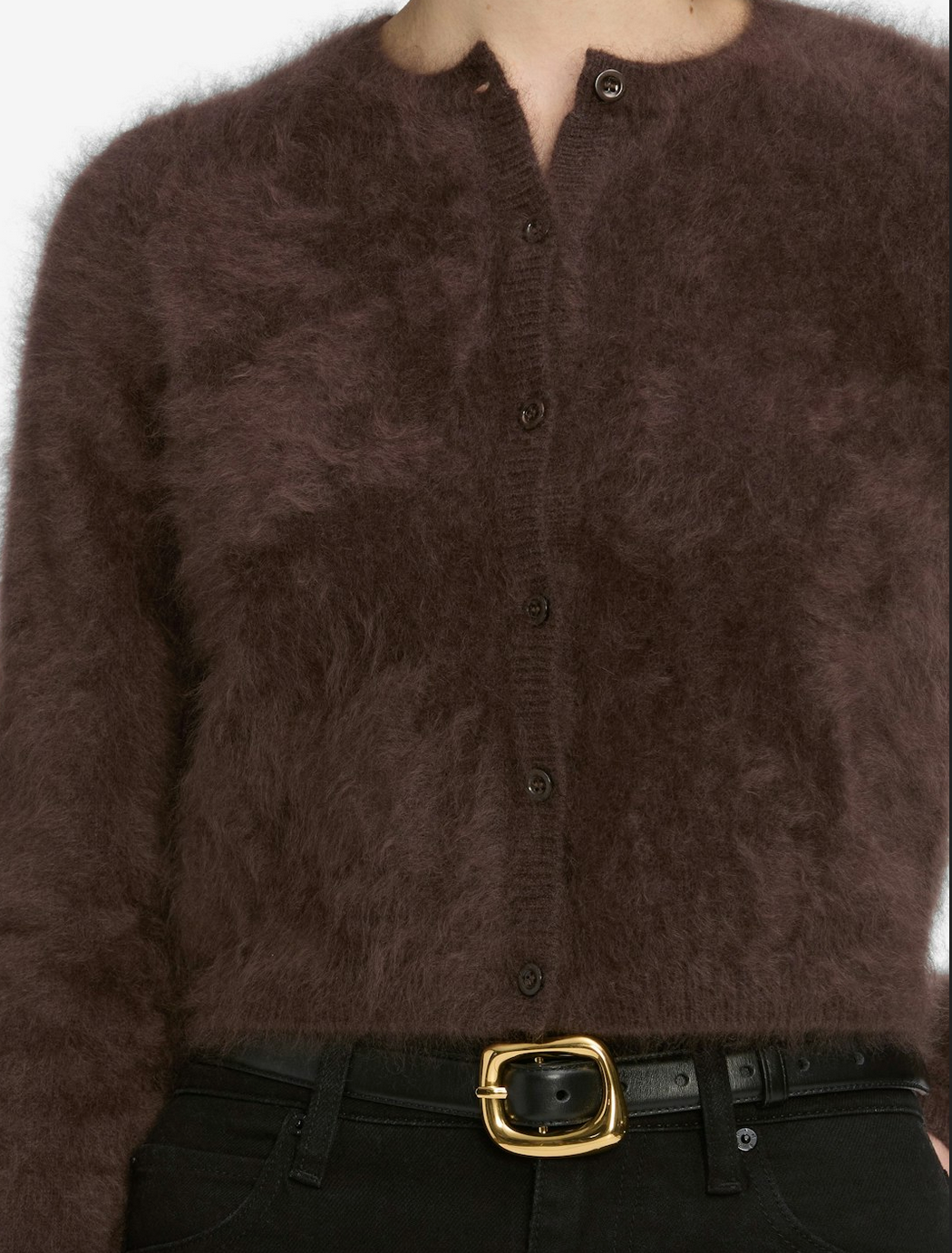 the teddy cardi coffee