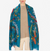scarf 55 rococo duck blue