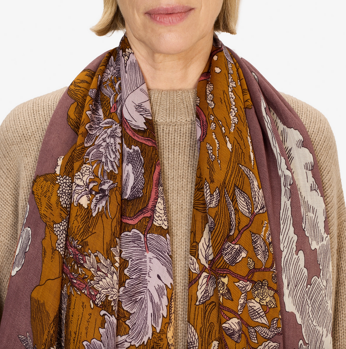 Scarf 70 histoire purple
