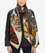 scarf 70 papillons white