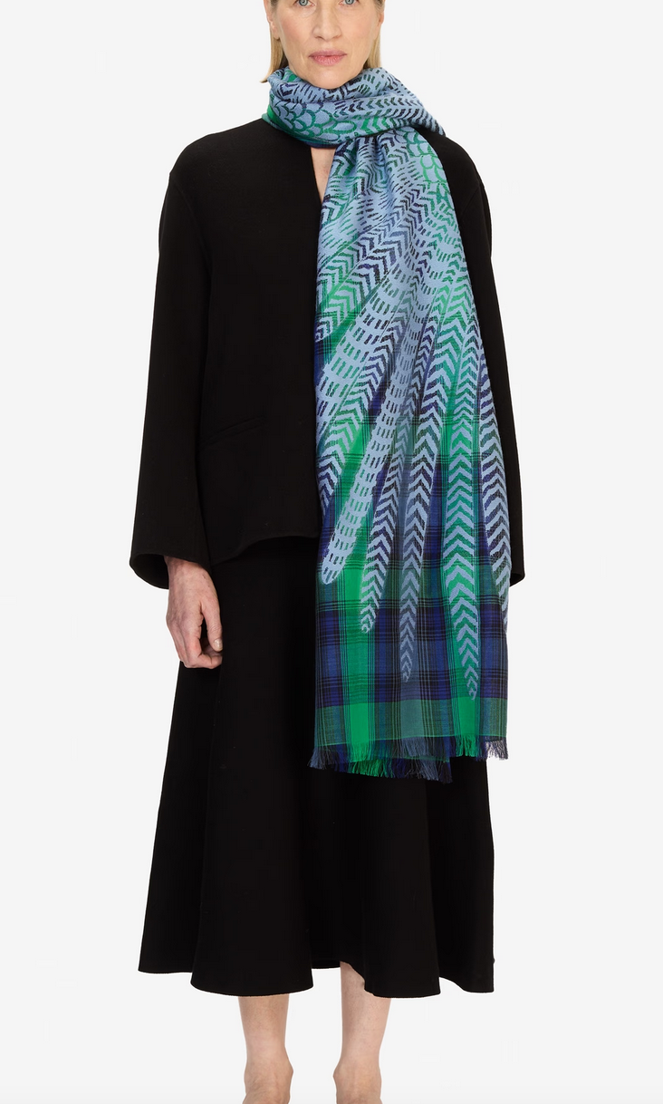 scarf 70 hedwige emerald