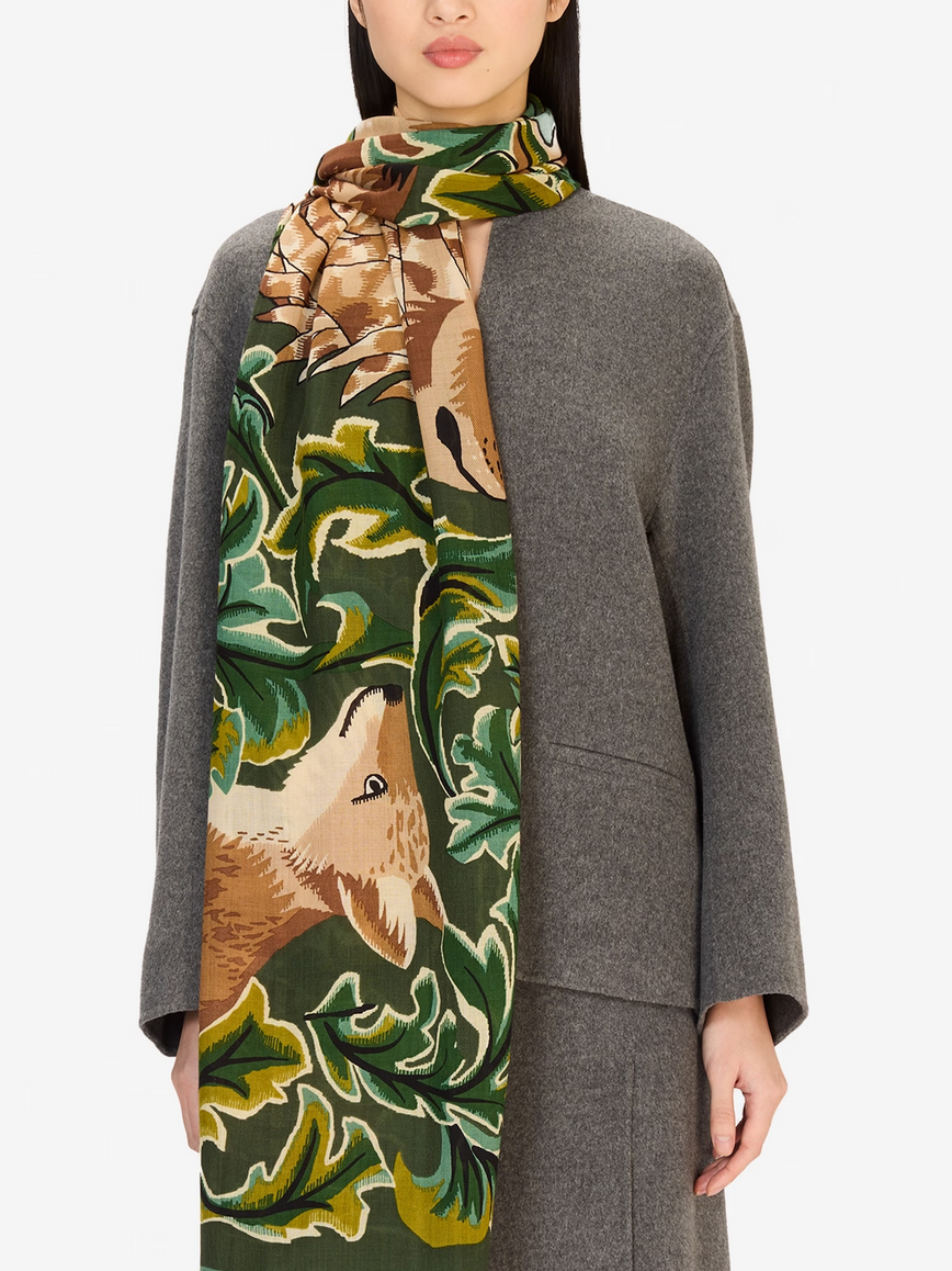 scarf 100 leonard khaki