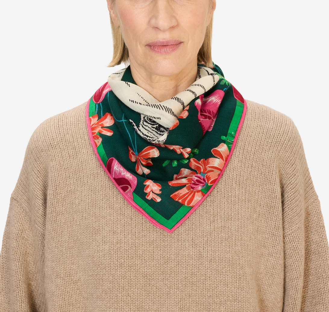 square scarf 70 toutou