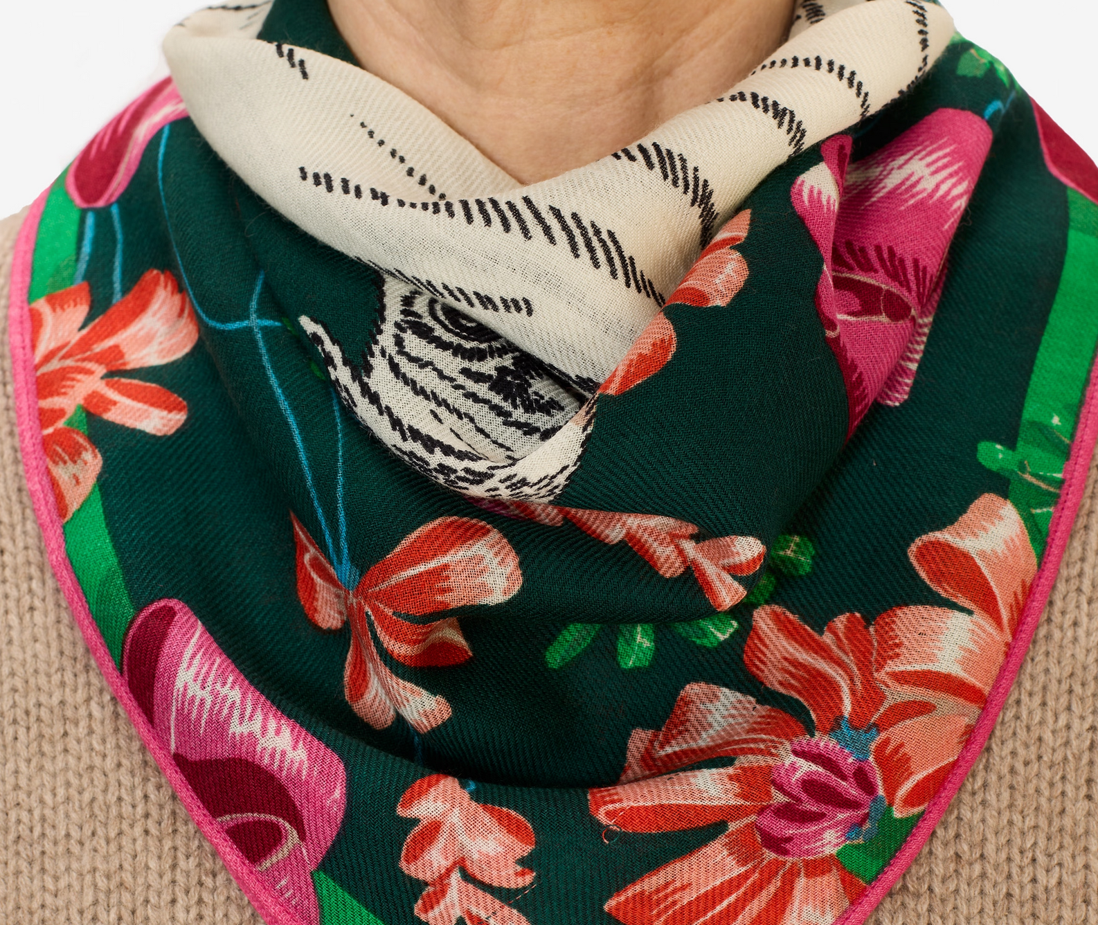 square scarf 70 toutou