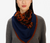 square scarf 100 feline blue