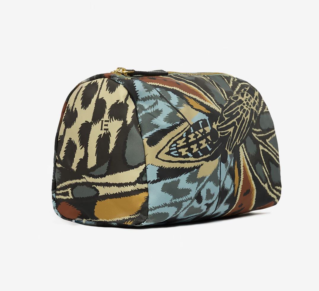 nylon case papillons natural size small