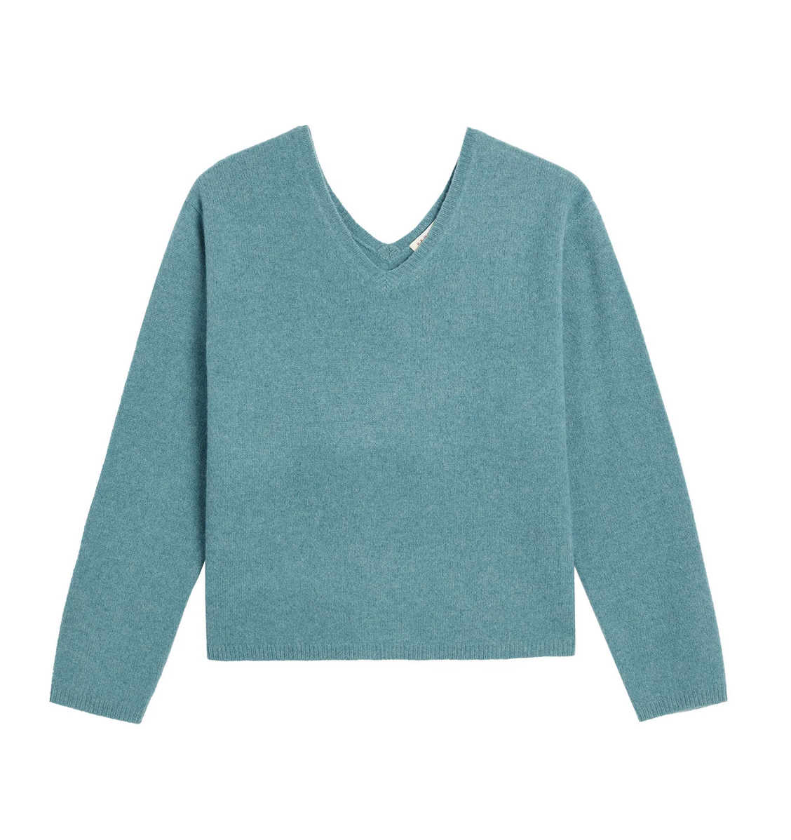 Hanni wool yak sweater heather blue
