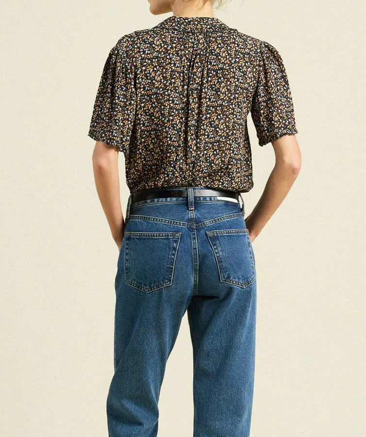 Millie blouse nightshadow ditsy