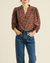 maisey blouse brandied pear
