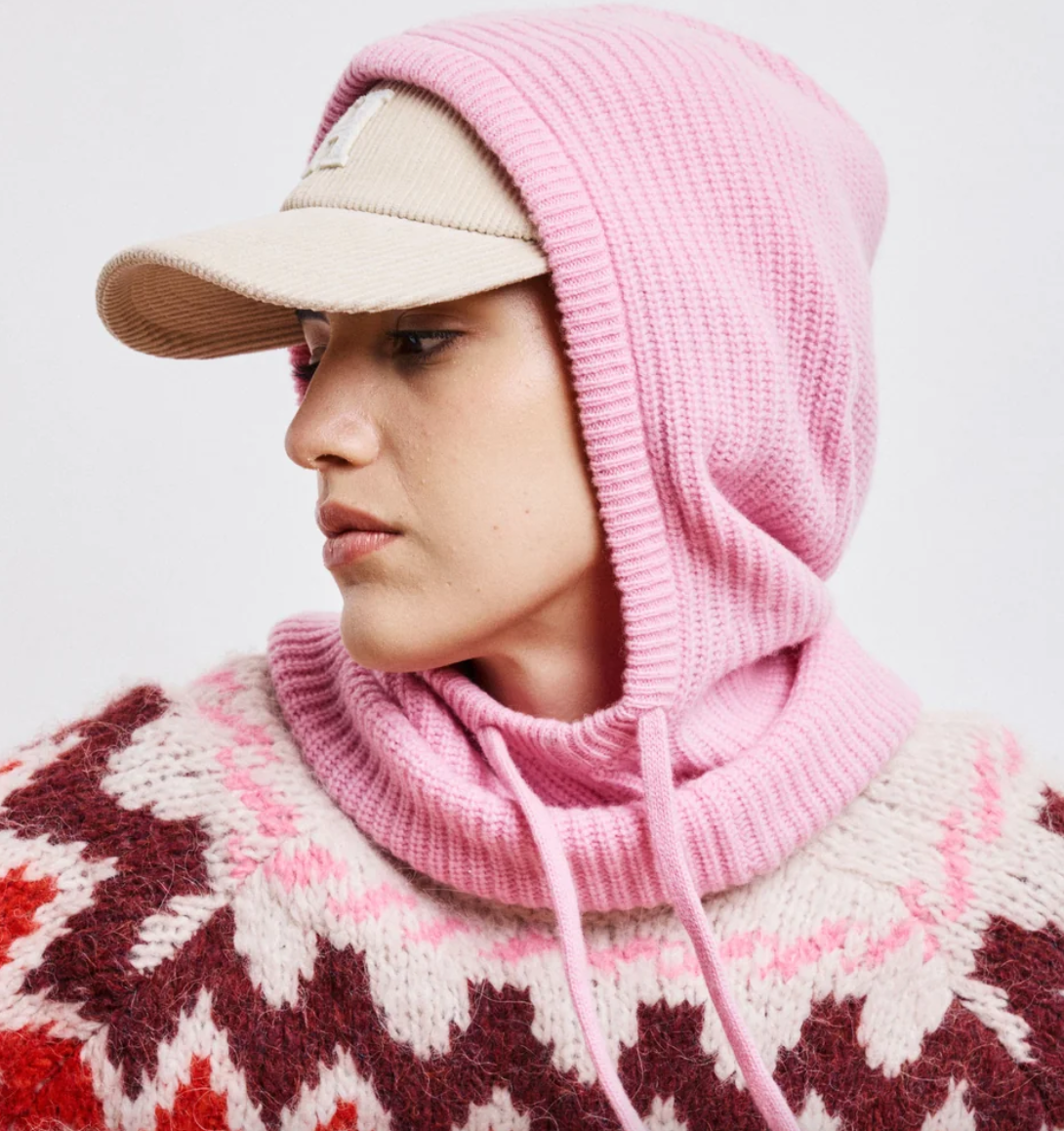 Mellon beanie cashmere pink
