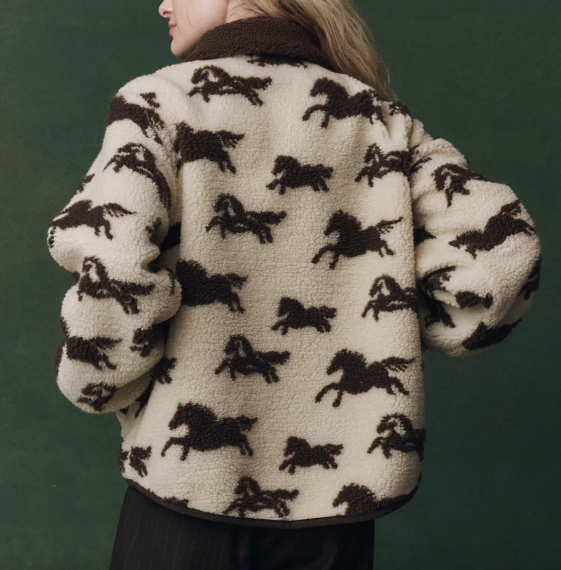 the pasture jacket cream with hickery