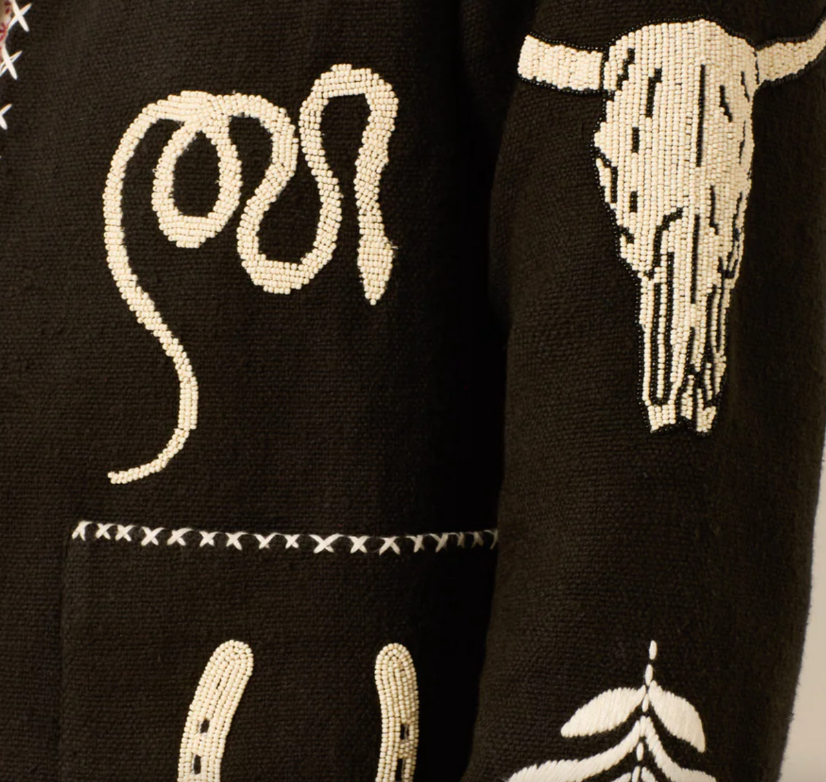 Francis noir tattoo jacket black noir