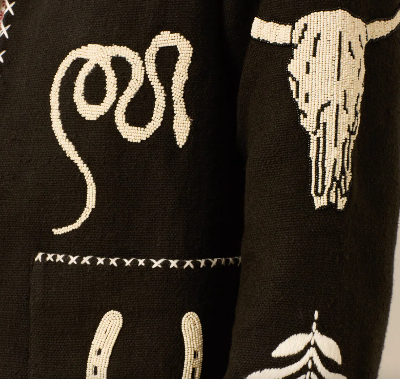 Francis noir tattoo jacket black noir