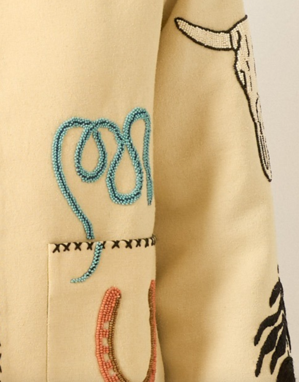 Francis rye tattoo jacket yellow rye