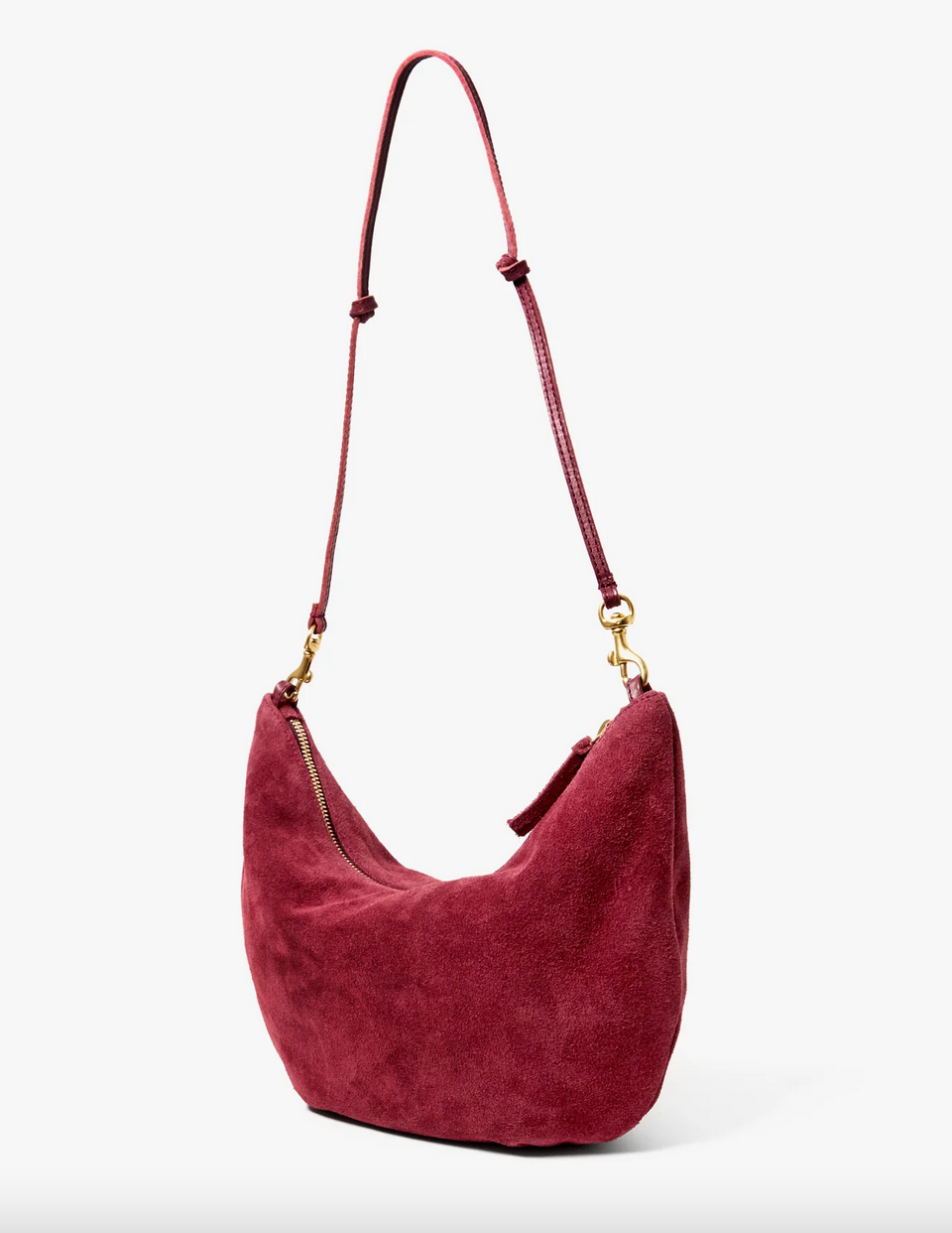 Lune in currant with cameo shortie strap