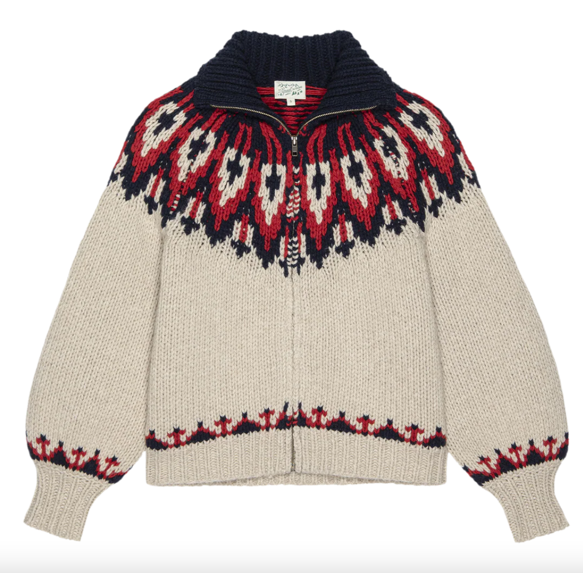 the nordic sweater glacier fair isle