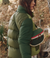 the plush colorblock hip-pack cream & army