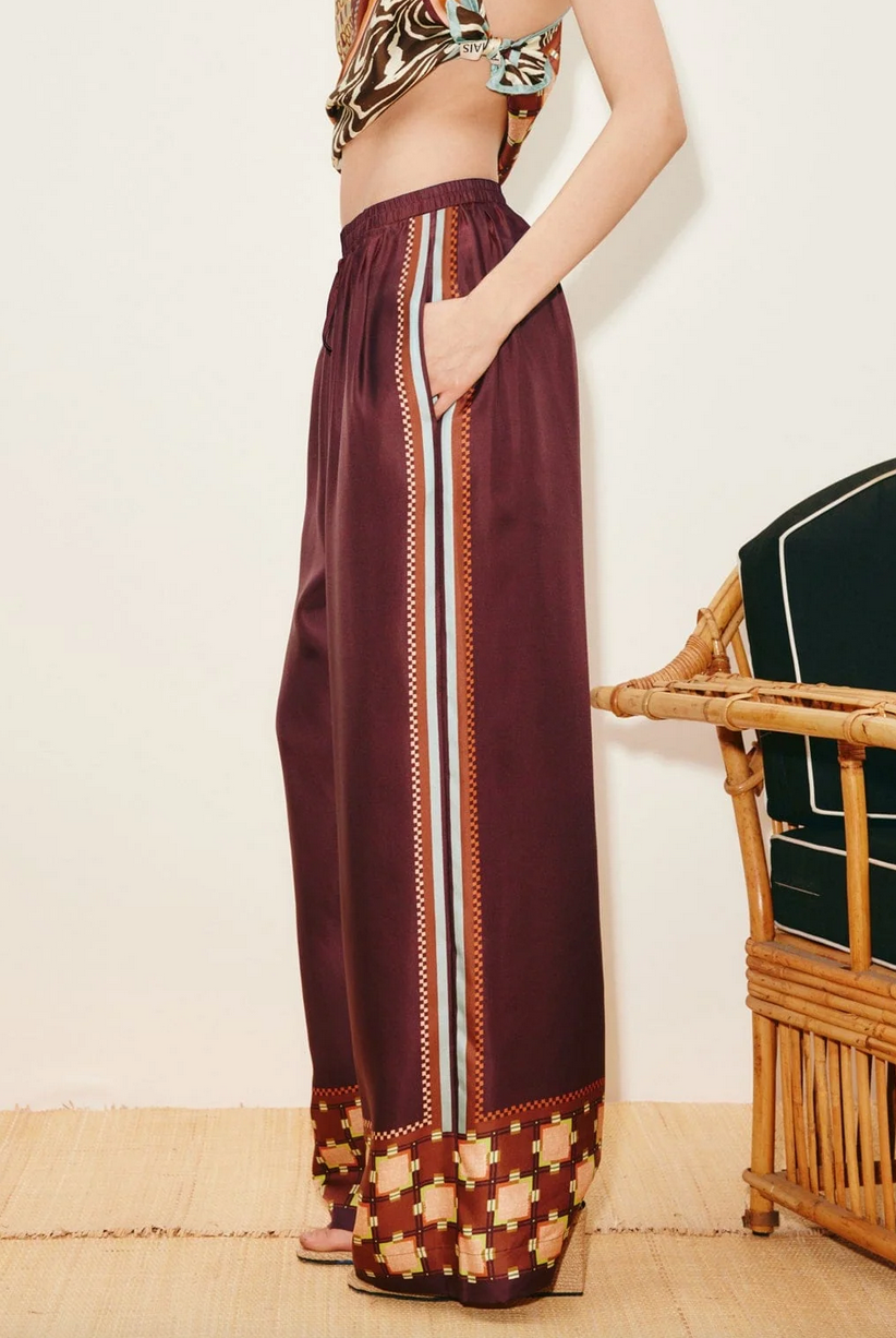 Wilson silk pant