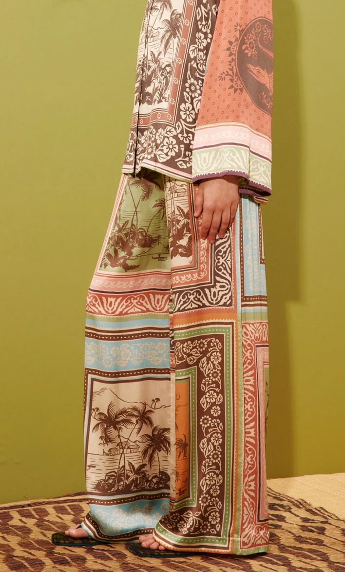 Alberta silk pant