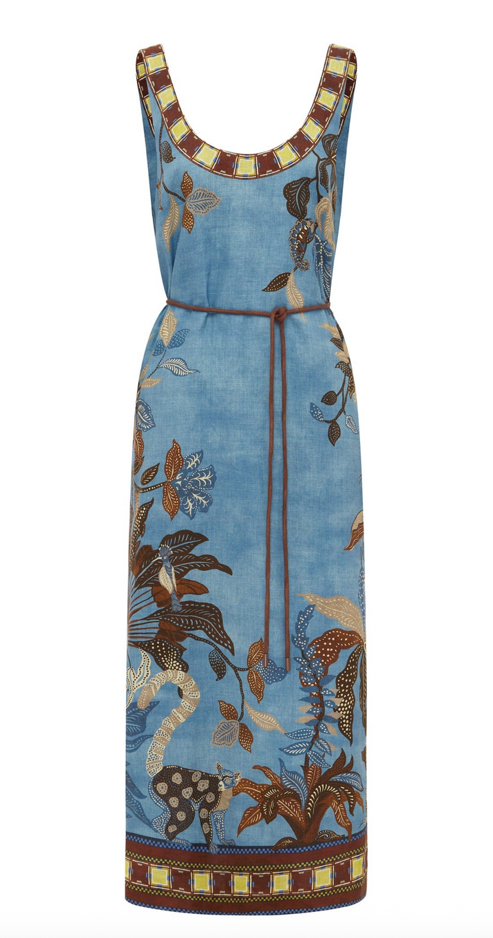 Georgie sleeveless midi dress
