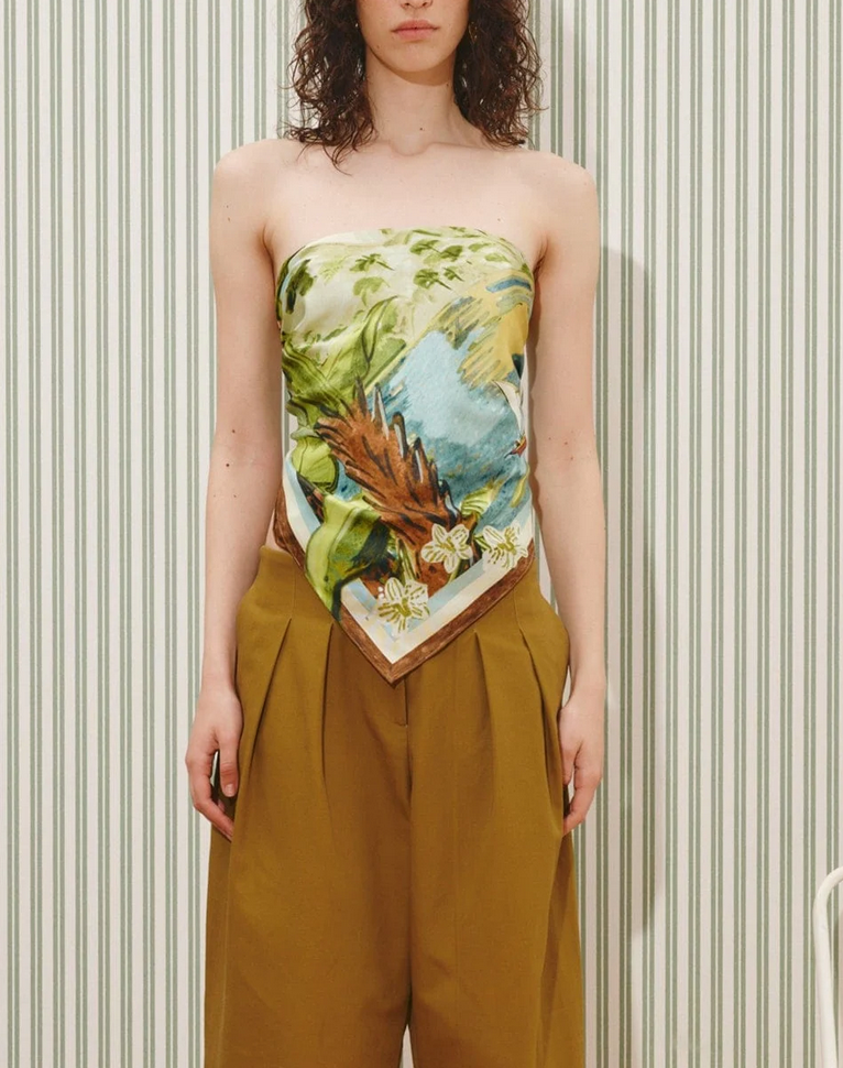 toucan tango silk scarf