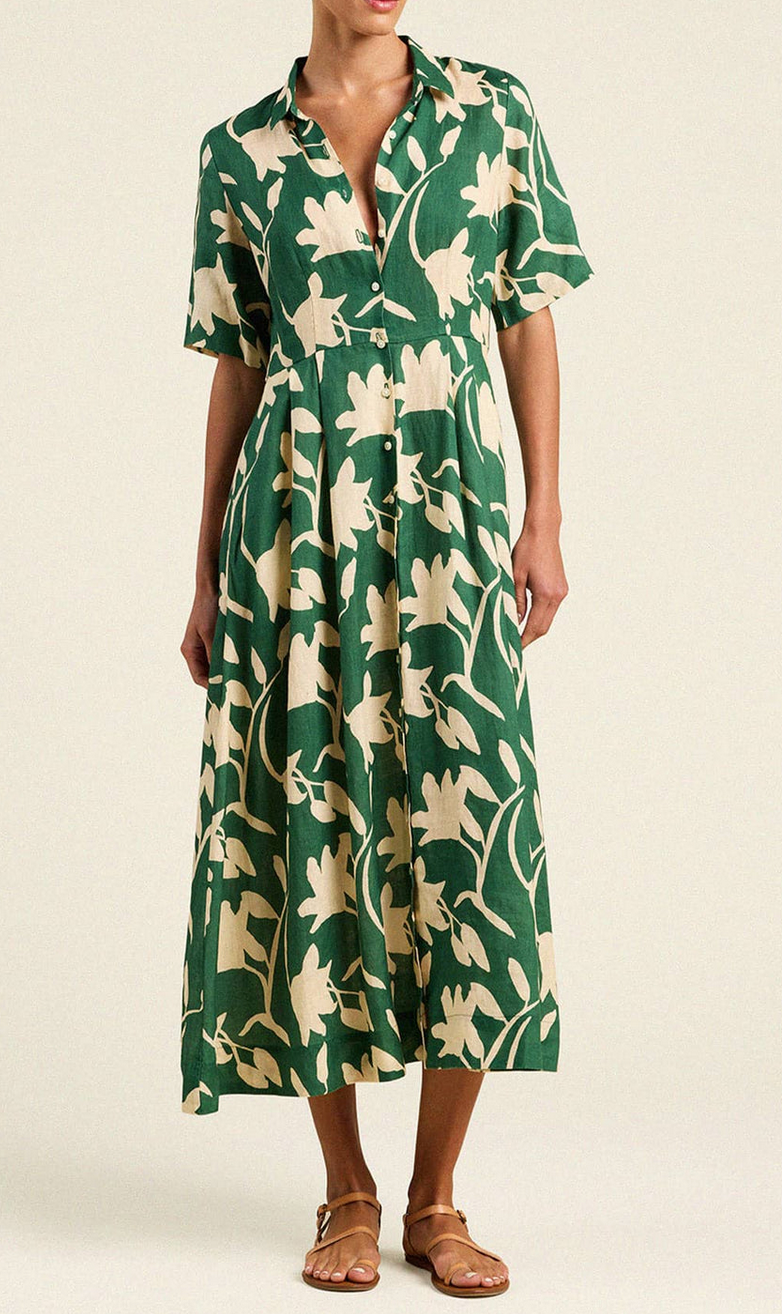 aster dress madalena floral