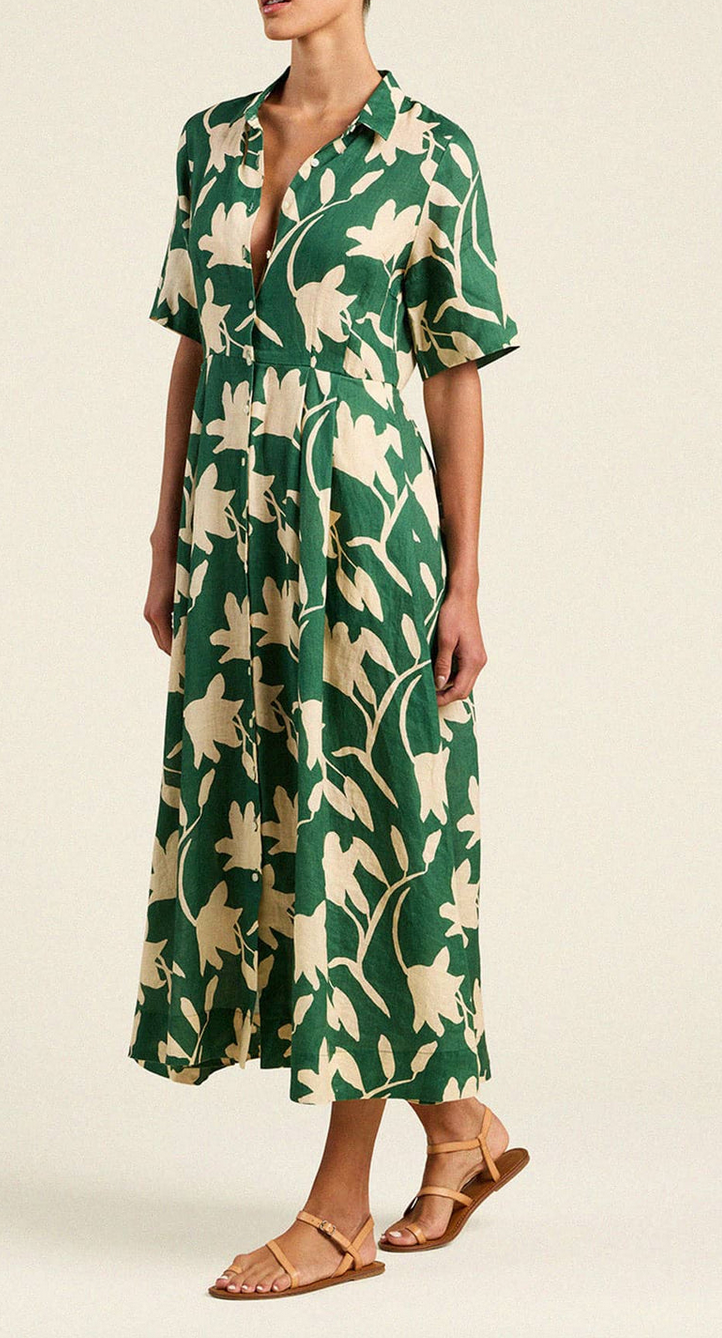 aster dress madalena floral