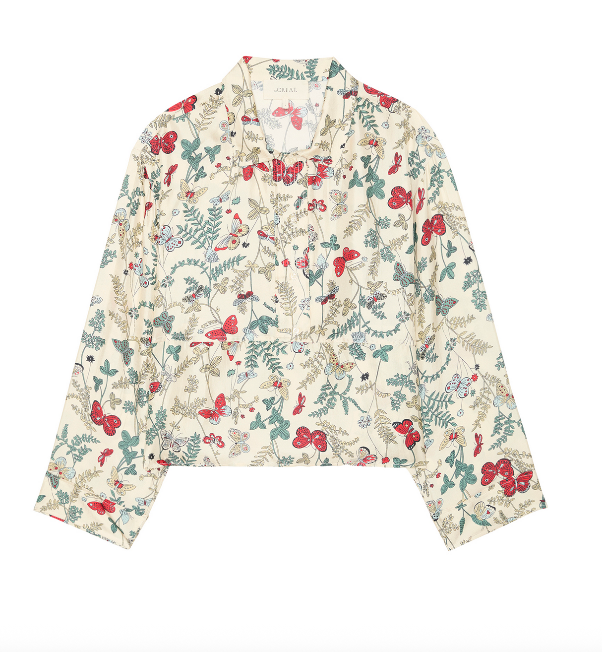 the meadow henley top floating butterfly