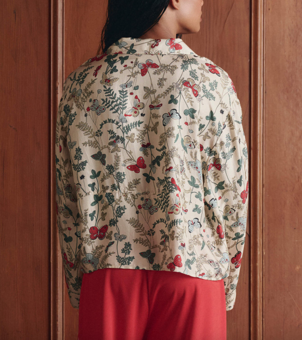 the meadow henley top floating butterfly