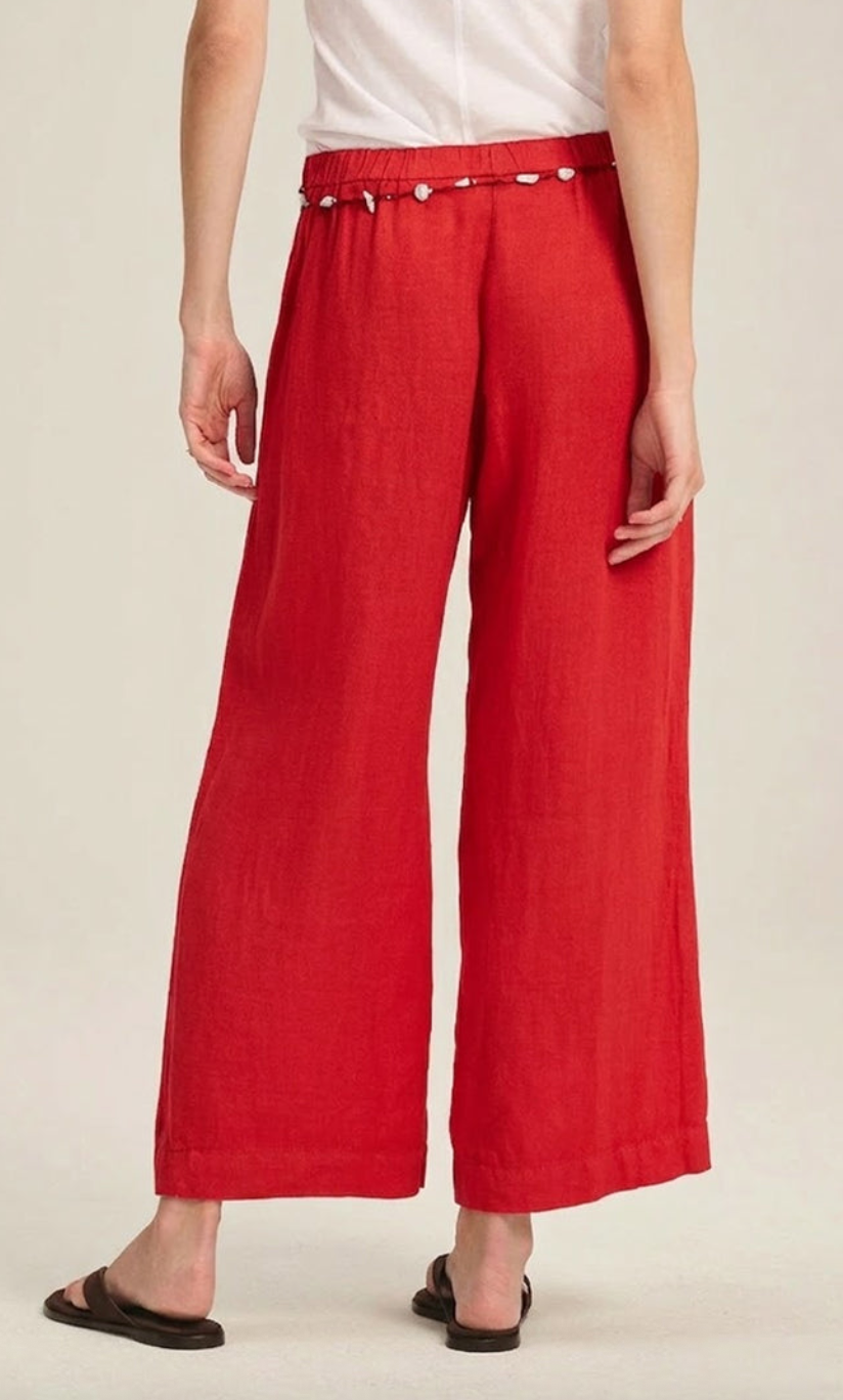 lola linen pant lipgloss