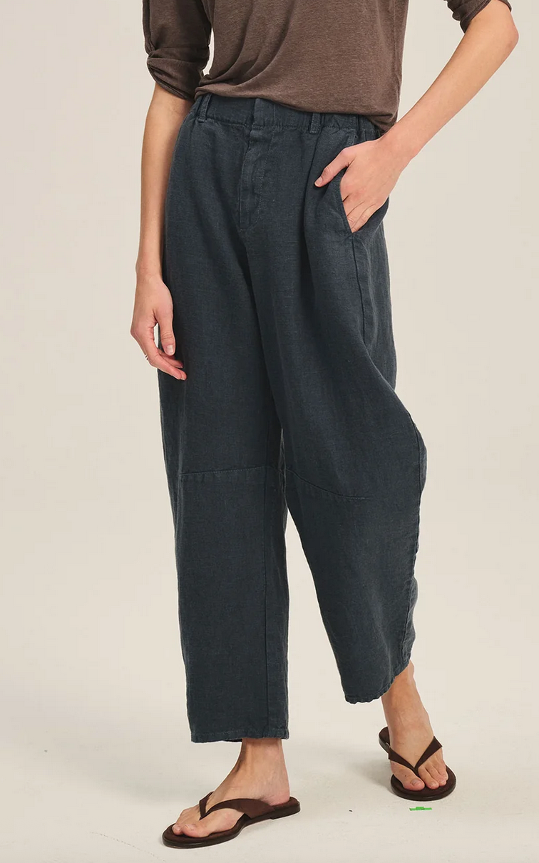 taylor heavy linen pant shadow