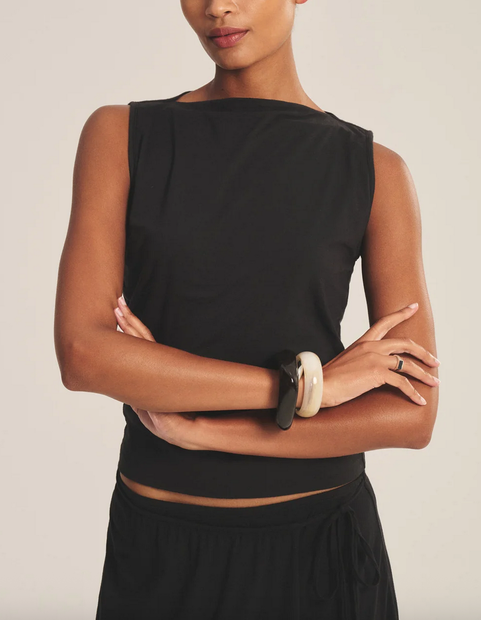 emilia tank top black