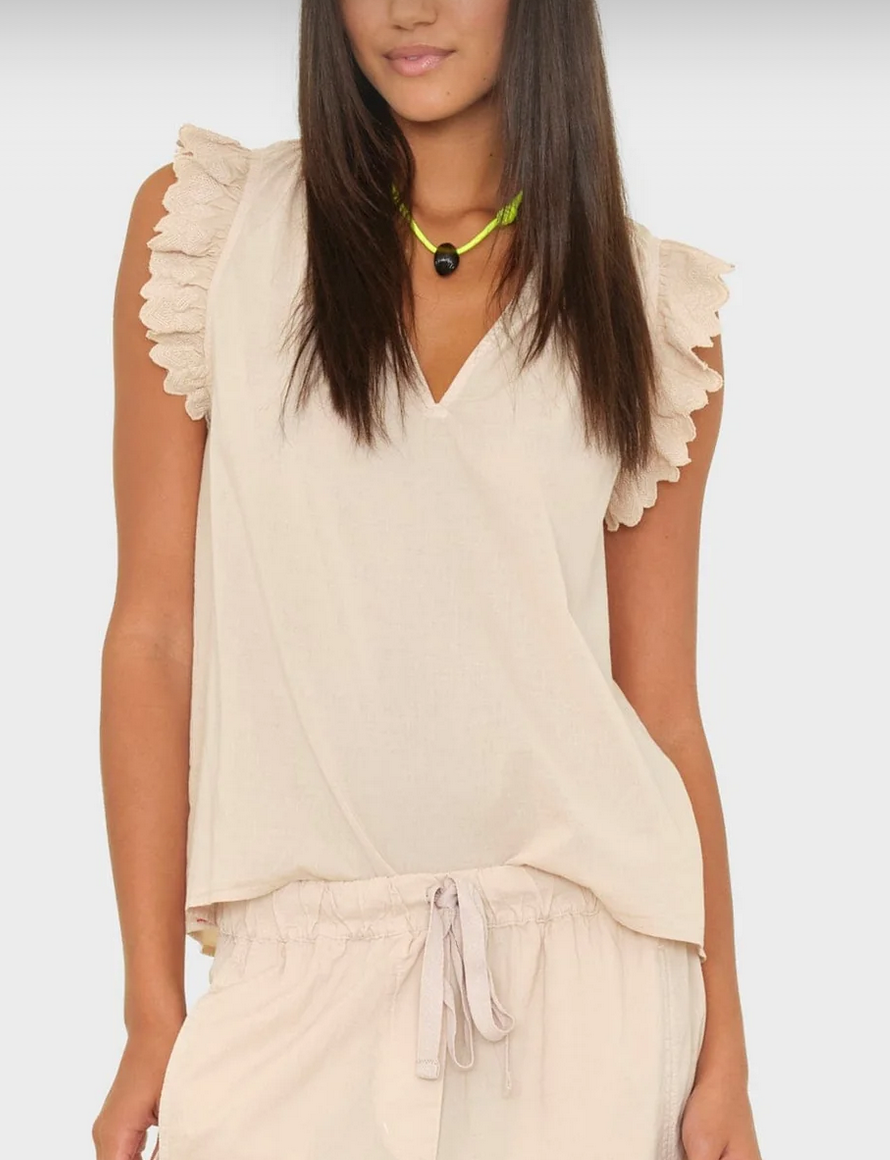 parchment bexie top