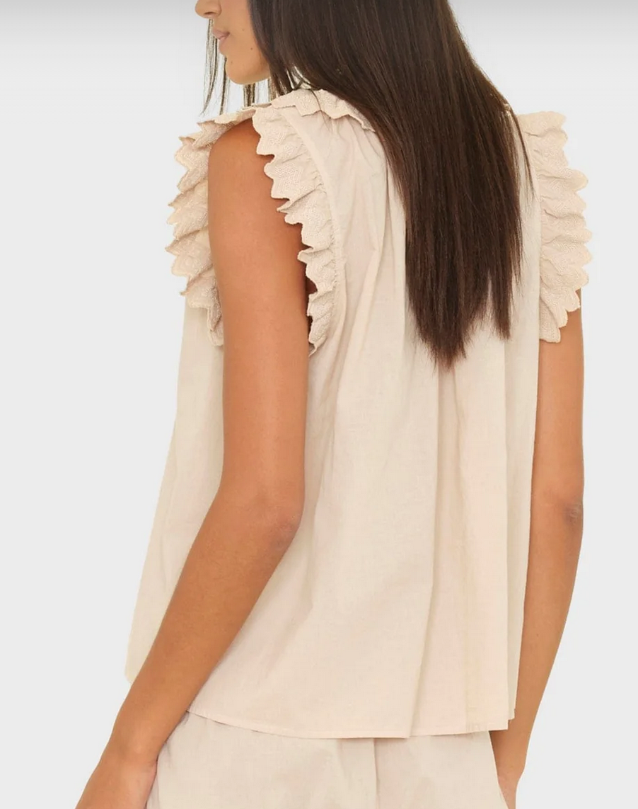 parchment bexie top