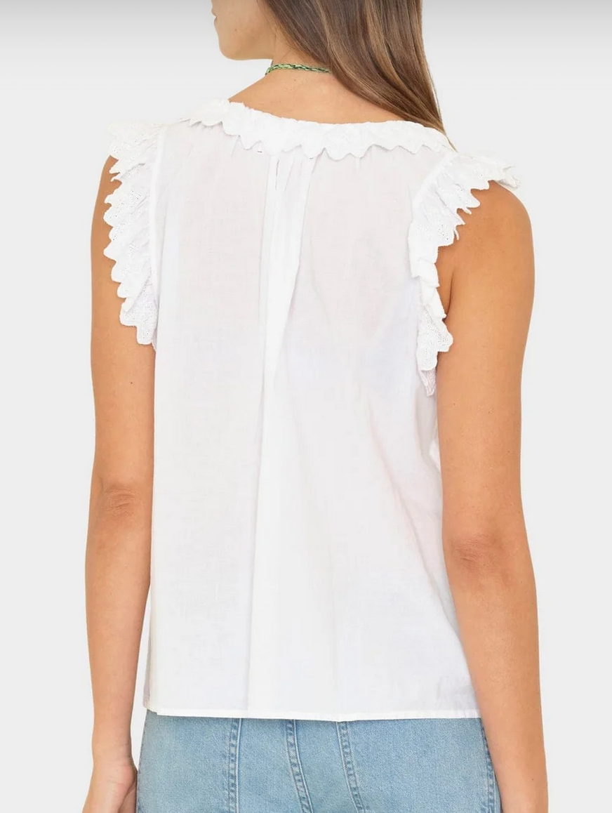white bexie top