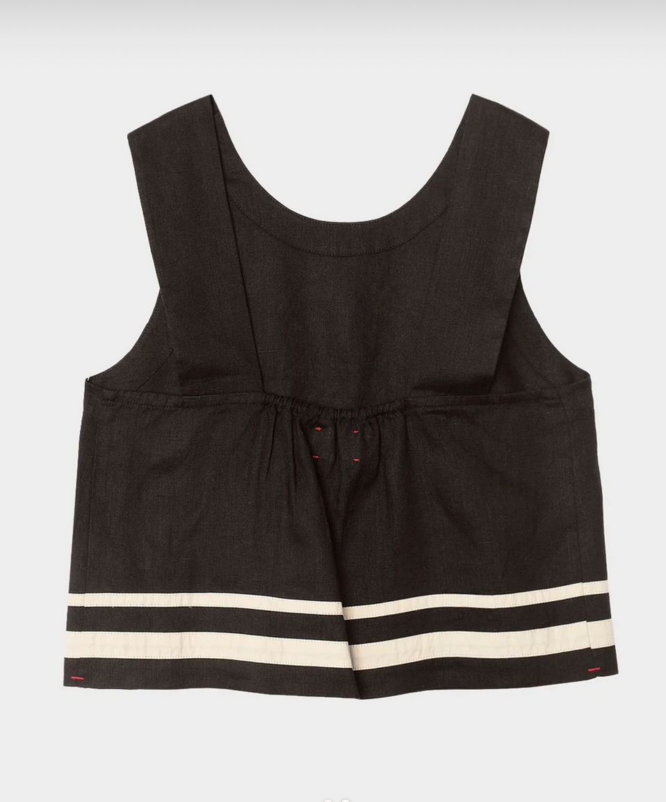 black leni top